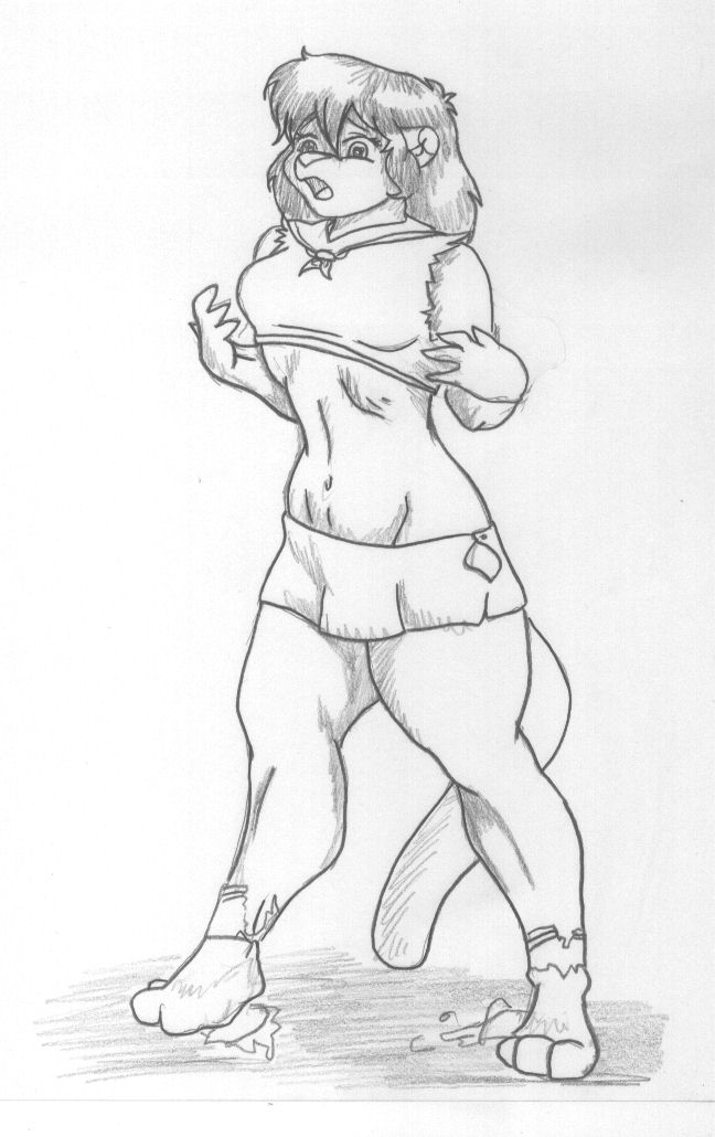 2007 age_progression bottomwear breasts clothed clothing danellz felid female footwear hair kathy_(danellz) lion mammal midriff monochrome navel open_mouth pantherine shoes sketch skirt socks teenager topwear torn_bottomwear torn_clothing torn_footwear torn_shoes torn_skirt torn_socks torn_topwear traditional_media_(artwork) transformation young