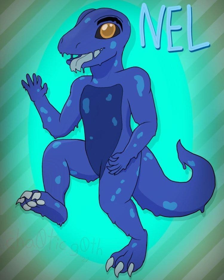 ambiguous_gender amphibian anthro big_tail blue_body claws goo_creature humanoid looking_at_viewer male male/male nel_newt newt reptile salamander scalie simple_background simple_eyes slime solo spots spotted_body tail toe_claws unknown_artist yellow_eyes