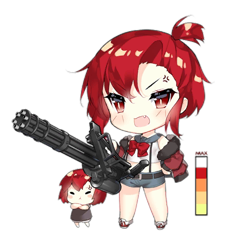 2girls :t anger_vein angry belt blue_sailor_collar blue_shorts blush blush_stickers bow bowtie chibi crossed_arms fairy_(girls'_frontline) fang full_body fur-trimmed_jacket fur_trim fury_fairy_(girls'_frontline) gatling_gun gauge girls'_frontline gun hand_on_own_hip holding holding_gun holding_weapon jacket looking_at_viewer midriff_peek minigun multiple_girls off_shoulder official_art open_mouth pout red_bow red_bowtie red_eyes red_footwear red_hair red_jacket sailor_collar saru shirt shoes short_hair short_shorts shorts simple_background sleeveless sleeveless_shirt standing suspender_shorts suspenders third-party_source topknot transparent_background v-shaped_eyebrows weapon white_shirt