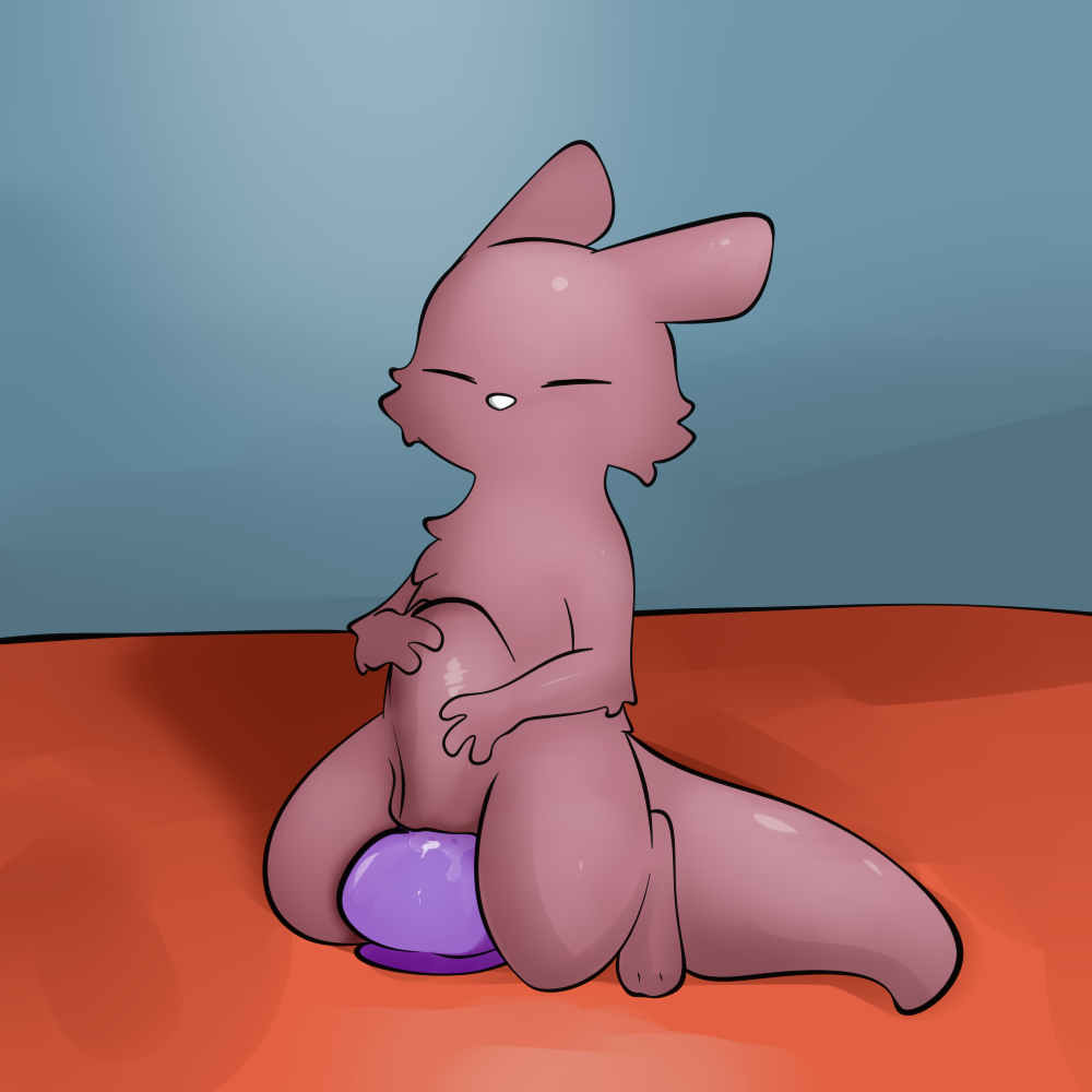 abdominal_bulge big_dildo cdt2s dildo dildo_in_pussy dildo_insertion dildo_sitting female feral fur penetration purple_dildo ragnarok_(cdt2s) rain_world red_body red_fur sex_toy sex_toy_in_pussy sex_toy_insertion slugcat_(rain_world) solo solo_focus vaginal vaginal_penetration