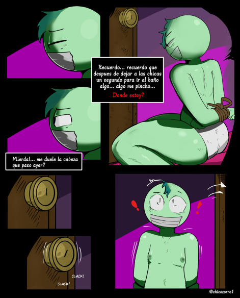bound butt clothed clothing dialogue duct_tape duct_tape_gag five_nights_at_freddy's gag hands_behind_back hands_tied human male mammal mike_schmidt mike_schmidt_(roommates) partially_clothed questionable_consent roommates:motha scottgames solo tape underwear zorroenojado