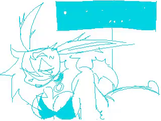 animated anthro blue_and_white blue_lines bouncing_breasts bra breasts clothing digital_media_(artwork) dijon_(guncht) eeveelution female generation_1_pokemon guncht jolteon low_res monochrome nintendo pixel_(artwork) pixel_animation pokemon pokemon_(species) solo trans_(lore) trans_man_(lore) underwear