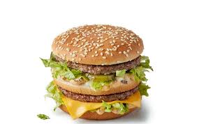 ambiguous_gender big_mac_(burger) burger female feral food intersex intersex/female low_res mcdonald's zero_pictured