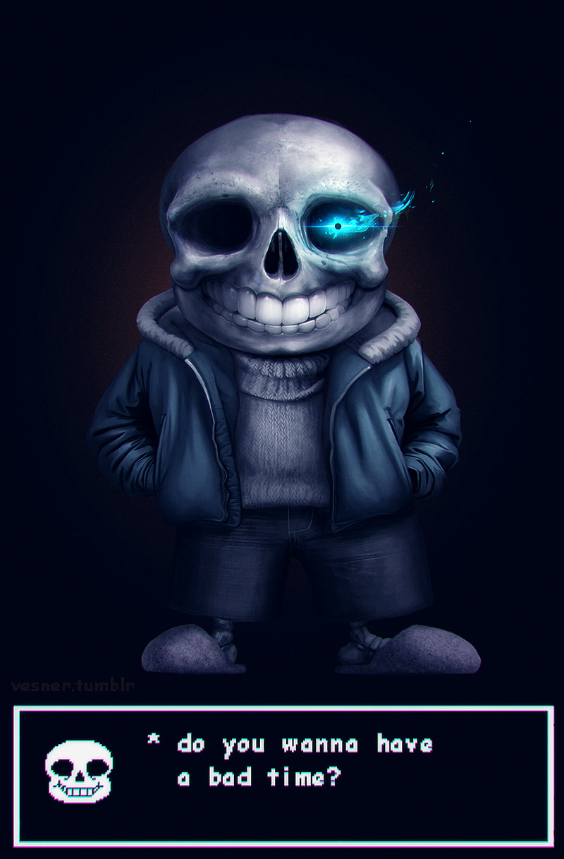 2015 bone bottomwear clothing creepy empty_eyes english_text hi_res jacket not_furry pants realistic sans_(undertale) skeleton slippers solo sweater text topwear undertale_(series) vesner