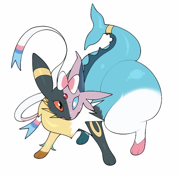 2023 ambiguous_gender big_butt black_body black_eyes black_fur blue_body blue_sclera blue_tail bodily_fluids butt digital_media_(artwork) eeveelution espeon fakemon feral flareon forehead_gem fur gem generation_1_pokemon generation_2_pokemon generation_4_pokemon generation_6_pokemon glaceon huge_butt hybrid jolteon kaizocns leafeon neck_tuft nintendo orange_body orange_fur orange_tuft pink_body pink_fur pokemon pokemon_(species) purple_body purple_fur quadruped red_sclera ribbons_(anatomy) simple_background solo sweat sylveon tail tan_body tan_fur thick_thighs three-quarter_view tuft umbreon vaporeon white_background white_body white_eyes white_fur white_tuft yellow_body yellow_fur