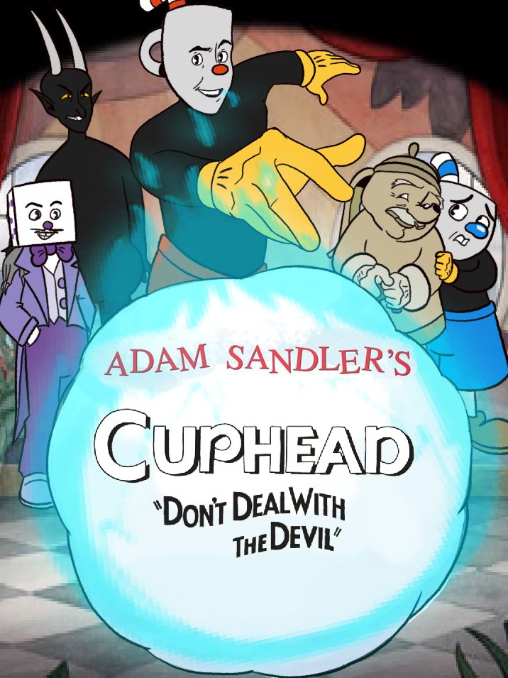 2023 adam_sandler's_(meme) animate_inanimate biped black_body black_fur blue_magic bow_tie brother_(lore) brothers_(lore) clothed clothing colored container cup cuphead_(character) cuphead_(game) cursed_image demon dice digital_drawing_(artwork) digital_media_(artwork) eight_crazy_nights elder_kettle empiireans facial_hair for_a_head fur gloves grandchild_(lore) grandfather_(lore) grandfather_and_grandchild_(lore) grandfather_and_grandson_(lore) grandparent_(lore) grandparent_and_grandchild_(lore) grandson_(lore) group handwear horn humanoid humanoid_pointy_ears king_dice magic magic_user male meme mugman not_furry_focus object_head parody sibling_(lore) smile standing the_devil_(cuphead) yellow_clothing yellow_gloves yellow_handwear