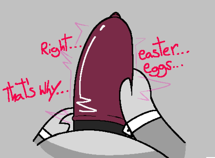 2022 anthro black_penis clothing condom english_text erection fur genitals gloves_(marking) grey_body grey_fur hand_on_penis lagomorph leporid male mammal markings motion_lines nonbinary_bunny orio_(nonbinary_bunny) penis rabbit sexual_barrier_device solo text wearing_condom white_clothing