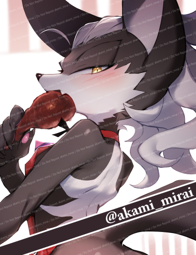 1boy animal_ears animal_nose apron artist_name back black_fur blush claws eating fang food from_behind furry furry_male half-closed_eyes hand_up holding holding_food iiimirai infinite_(sonic) jackal_boy jackal_ears jackal_tail long_hair looking_at_viewer looking_back male_focus open_mouth red_apron simple_background solo sonic_(series) sonic_forces standing tail two-tone_fur watermark white_background white_fur white_hair yellow_eyes