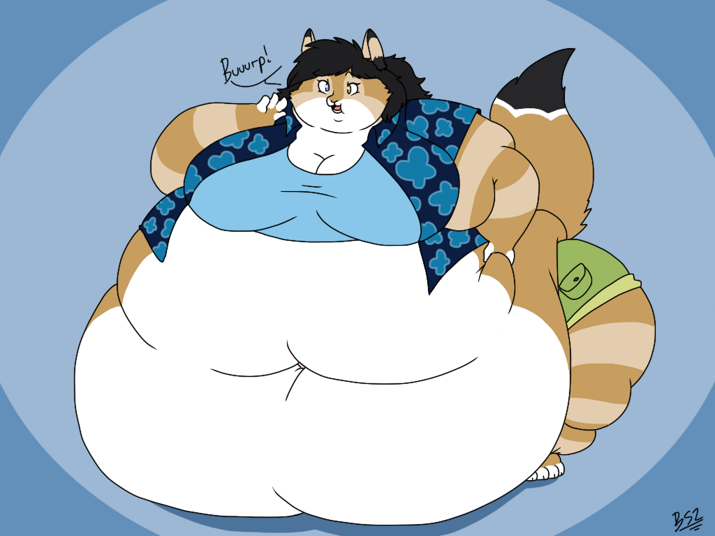 2018 4:3 4_fingers anthro arm_markings barefoot batspid2 belly big_belly big_moobs biped black_body black_fur black_hair blue_clothing blue_eyes bottomwear breasts brown_body brown_fur canid canine claws cleavage clothed clothing digital_drawing_(artwork) digital_media_(artwork) ear_markings english_text exclamation eyebrows eyelashes facial_markings feet finger_markings fingers flabby_arms flat_colors fox front_view full-length_portrait fur green_clothing hair head_markings heterochromia holding_belly huge_thighs hybrid hyper hyper_belly hyper_hips hyper_thighs lagomorph leg_markings leporid love_handles male mammal markings moobs morbidly_obese morbidly_obese_anthro morbidly_obese_male multicolored_body multicolored_fur navel obese obese_anthro obese_male open_mouth overweight overweight_anthro overweight_male pattern_clothing portrait rabbit raised_eyebrows shirt shorts signature simple_background solo standing tail tail_markings tan_body tan_fur teeth text thick_thighs three-quarter_view toe_claws toe_markings tongue topwear vincent_(truenofox) white_body white_fur yellow_eyes