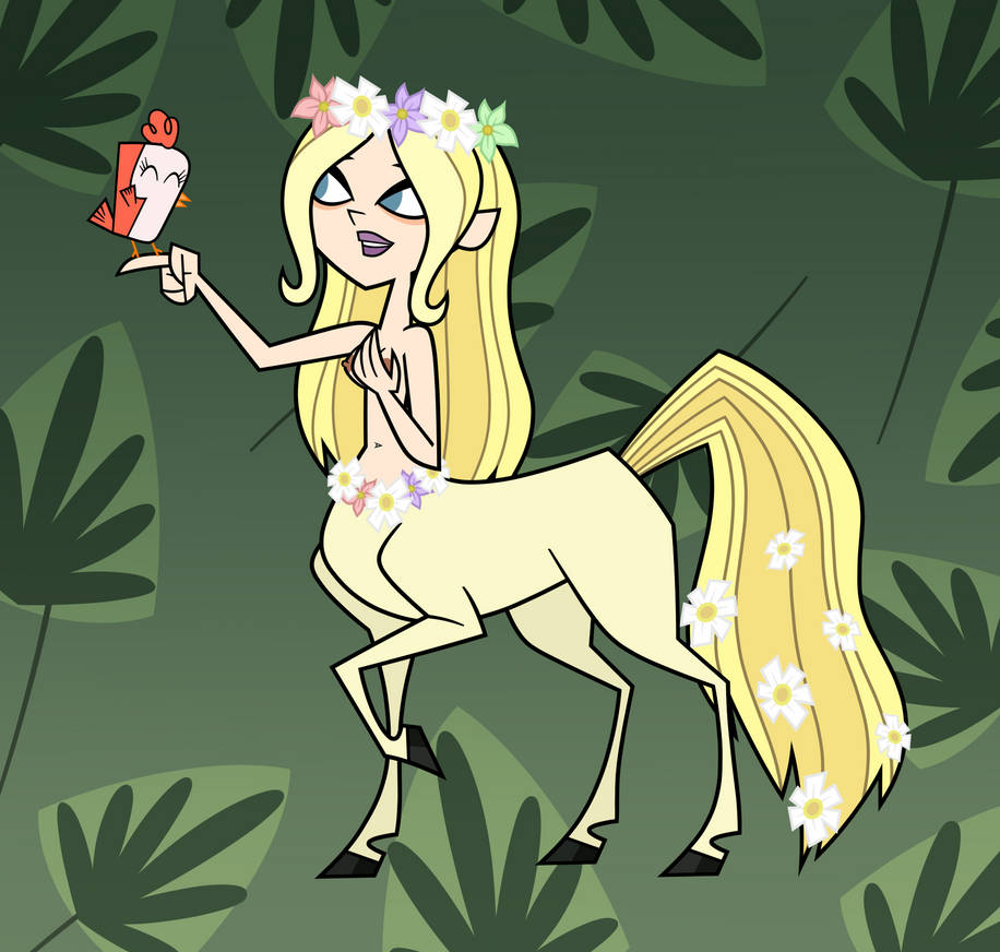 4_fingers abstract_background accessory alternate_form alternate_species ambiguous_gender arm_out avian beak bird black_hooves blonde_hair blue_eyes breasts brown_nipples cartoon_network centaur dawn_(total_drama) duo elinor_the_witch equid equid_taur eye_bags eyebrows feathers female feral fetlocks fingers floral_background flower flower_belt flower_crown flower_in_hair fur gesture green_background green_flower hair hair_accessory hand_on_breast hooves humanoid_pointy_ears humanoid_taur leaf light_body light_skin lips long_hair mammal mammal_taur medium_breasts multicolored_body multicolored_feathers navel nipples nude one_leg_up open_mouth orange_beak orange_legs pale_skin perching pink_flower plant pointing pointy_nose purple_flower purple_lips quadruped raised_leg red_body red_feathers red_tail red_wings side_view simple_background solo_focus split_form standing tail tan_body tan_fur taur taurified teeth teletoon total_drama two_tone_body two_tone_feathers white_body white_feathers white_flower wings yellow_tail