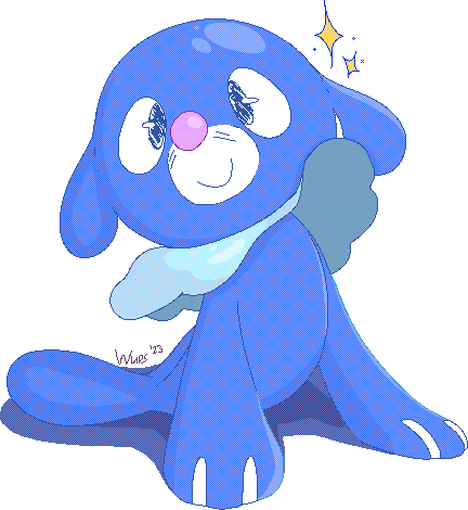 alpha_channel ambiguous_gender blue_body blue_eyes digital_media_(artwork) feral generation_7_pokemon low_res mammal marine nintendo pinniped pokemon pokemon_(species) popplio simple_background smile solo transparent_background wups