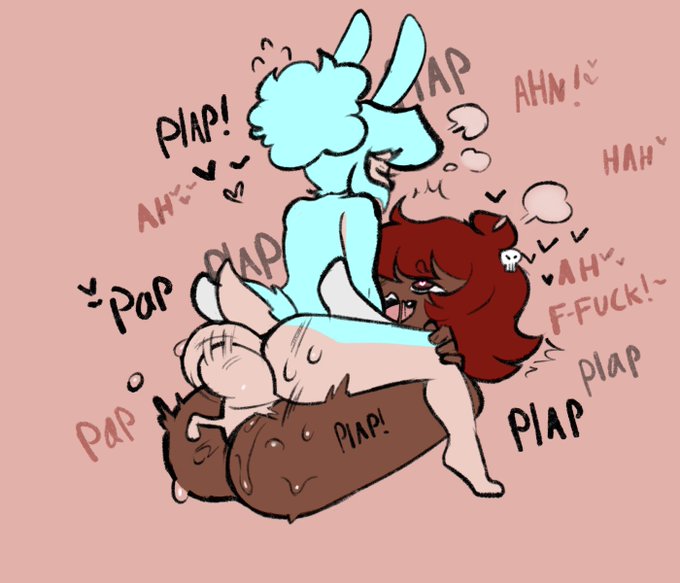 &lt;3 &lt;3_eyes ahegao animal_genitalia animal_penis anthro anthro_penetrating anthro_penetrating_female anthro_penetrating_human anvil_position blue_body blue_fur blue_hair bodily_fluids bottomless breath butt clothed clothing dominant dominant_male duo eyes_closed female female_on_bottom female_penetrated from_front_position fur genital_fluids genitals hair human human_on_anthro human_penetrated humanoid inside interspecies leg_grab legs_up looking_at_another looking_pleasured lying male male/female male_on_top male_penetrating male_penetrating_female mammal mating_press mellow_uni on_back on_bottom on_top onomatopoeia open_mouth open_smile panting penetration penile penile_penetration penis penis_in_pussy red_eyes red_hair sex skull_accessory smile sound_effects spread_legs spreading submissive submissive_female sweat text tied_hair tongue vaginal vaginal_penetration