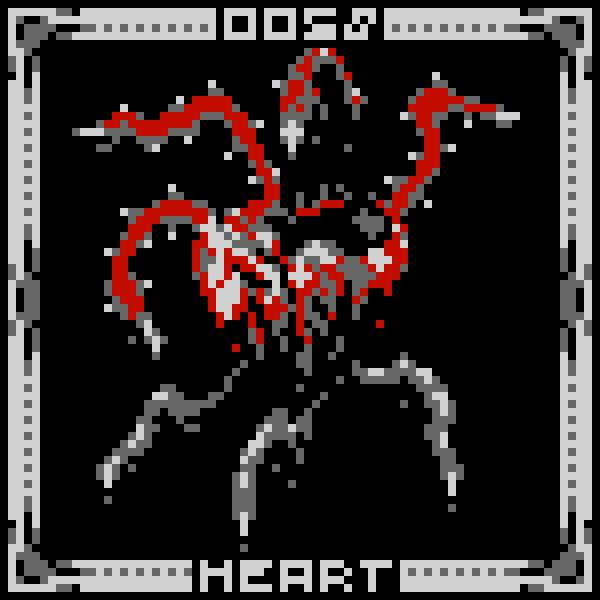 16-bit 1:1 ambiguous_gender black_background border bovid bovine cattle digital_media_(artwork) english_text feral grey_border grey_text heart_(organ) heart_creature lord_sforcer mammal monster number organ_creature organs partially_colored pixel_(artwork) quadruped red_body red_tentacles restricted_palette scp-058 scp_foundation simple_background solo standing stinger tentacles text