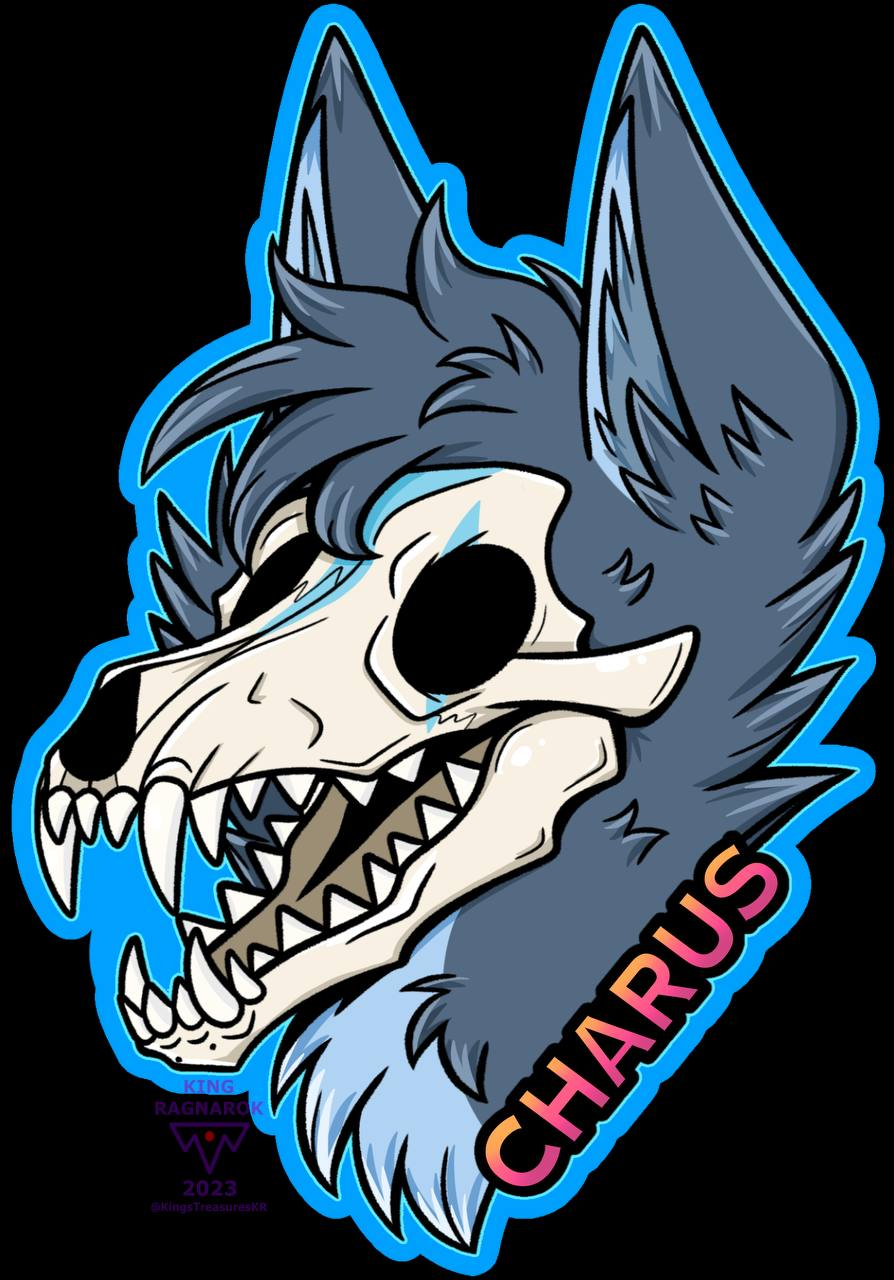 anthro artforsale bone commissionsopen digital_media_(artwork) eyestrain freelance furry furryart furryfandom hi_res invalid_tag kingstreasures skull skulldog