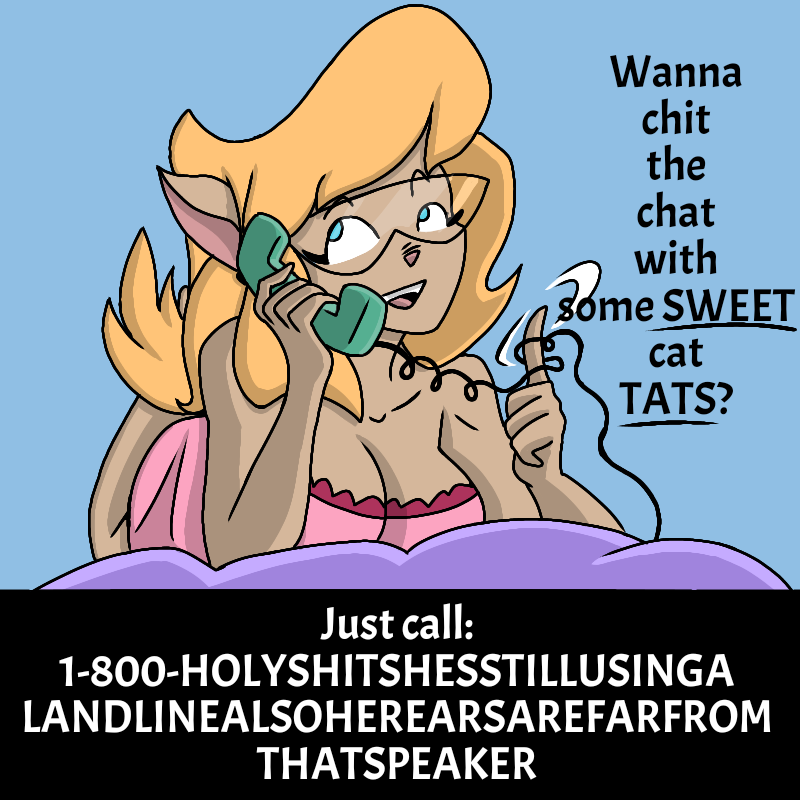 2023 4_fingers anthro big_breasts black_eyebrows black_eyelashes black_text blonde_hair blue_background blue_eyes breasts callie_briggs cleavage clothed clothing color_edit colored curved_eyebrows digital_drawing_(artwork) digital_media_(artwork) domestic_cat english_text eyebrows eyelashes eyewear felid feline felis female female_anthro fingers flaminhotcheatoes glasses hair hanna-barbera holding_object holding_phone humanoid_hands humor iris long_hair looking_aside lying mammal motion_lines motion_outline nightgown no_pupils number on_front open_mouth open_smile phone pink_clothing pink_inner_ear pink_nightgown pink_nose pink_tongue prick_ears question simple_background small_nose smile solo swat_kats tan_body teeth terrible_the_drawfag text text_emphasis thin_eyebrows third-party_edit three-quarter_view tongue twirling underline white_text yes-no_question