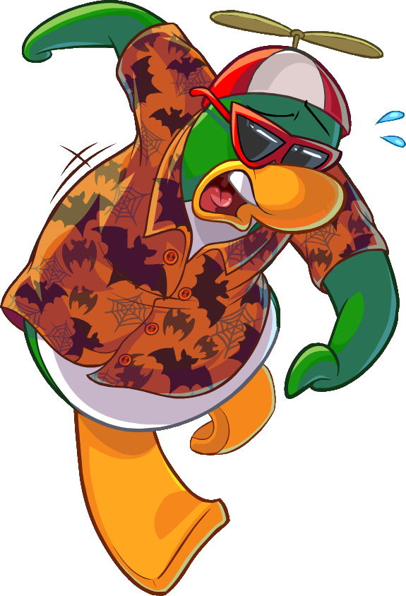 alpha_channel avian bird clothing club_penguin eyewear full-length_portrait hat headgear headwear male multicolored_clothing multicolored_headwear official_art open_mouth orange_clothing orange_shirt orange_topwear pattern_clothing pattern_shirt pattern_topwear penguin portrait propeller_hat red_clothing red_headwear rookie_(club_penguin) shirt solo sunglasses topwear two_tone_clothing two_tone_headwear unknown_artist upper_teeth_only white_clothing white_headwear