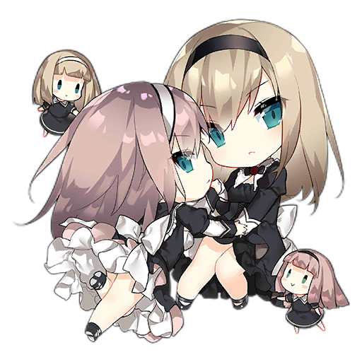 4girls :&gt; artist_request black_dress black_footwear black_hairband blush blush_stickers breasts brown_hair camilia_(djmax) chibi closed_mouth djmax dress fairy_(girls'_frontline) frills full_body gathers girls'_frontline gothic gothic_lolita green_eyes hair_between_eyes hairband holding_hands light_brown_hair lolita_fashion long_hair long_sleeves looking_at_viewer medium_breasts multiple_girls official_art parted_lips preiya_(djmax) puffy_long_sleeves puffy_sleeves short_sleeves simple_background third-party_source transparent_background white_hairband |_|