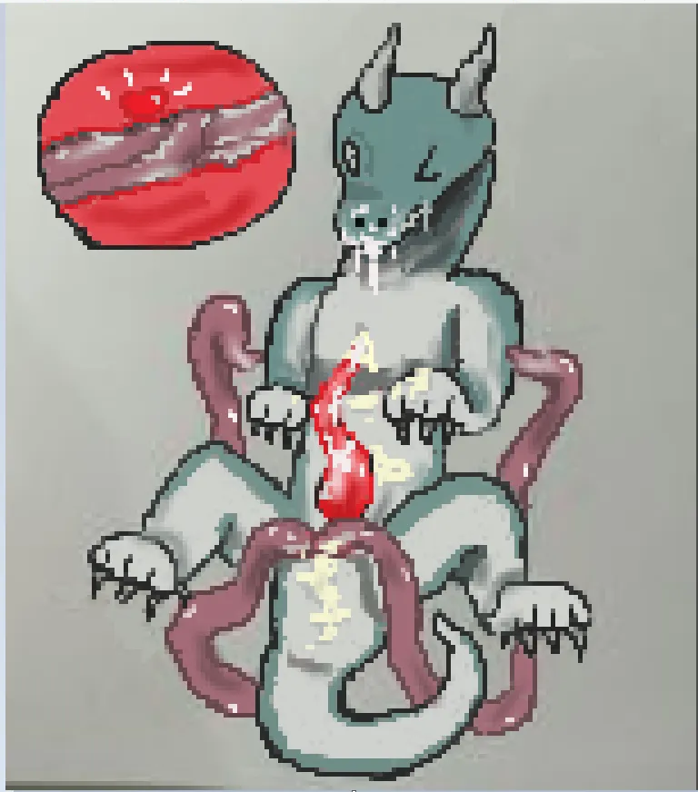 anal anal_orgasm anal_penetration animal_genitalia animal_penis anthro belly bodily_fluids clawed_fingers claws countershade_arms countershade_legs countershade_tail countershading cum cum_drip cum_dripping_down_chin cum_in_ass cum_inside cum_on_belly cum_on_body cum_on_face cum_on_hand cum_on_own_face cum_on_own_penis cum_on_penis cum_on_self cum_on_tail dragon dripping ejaculation ferro_(huntings) genital_fluids genitals hands-free horn humanoid huntings looking_pleasured male one_eye_closed penetration penis perineum prostate prostate_orgasm prostate_stimulation scalie sex slit tail tapering_penis tentacle_in_ass tentacle_penetration tentacle_sex tentacles toe_claws white_belly white_body white_countershading white_feet white_hands white_perineum