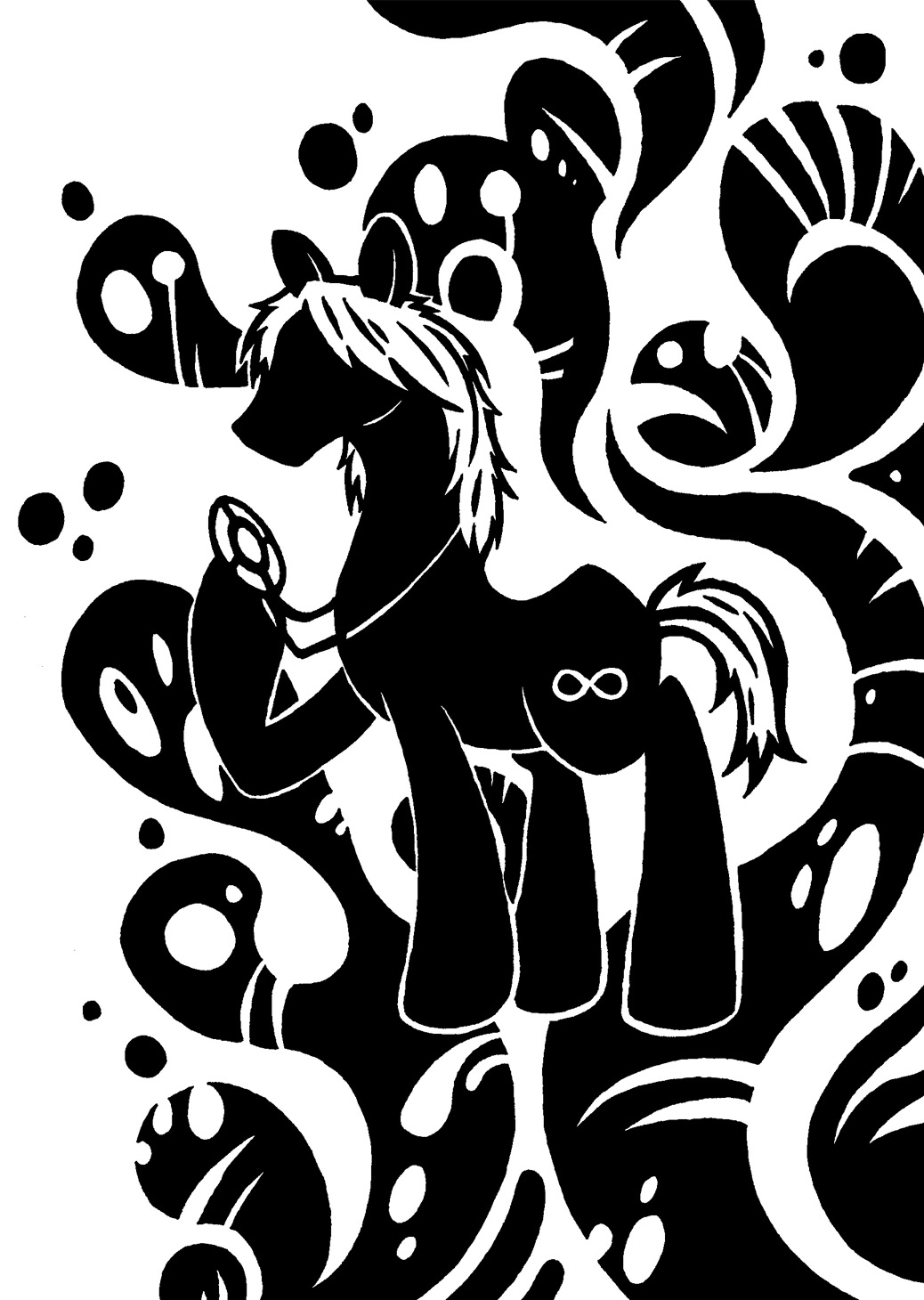 2014 amulet black_and_white bodily_fluids crying cutie_mark digital_drawing_(artwork) digital_media_(artwork) dr._jack_bright earth_pony equid equine feral friendship_is_magic full-length_portrait fur hair hasbro hi_res hooves horse infinity_symbol male mammal mane monochrome my_little_pony naturally_censored neckwear_only nude nude_male ponification pony portrait quadruped raised_hoof scp-963 scp_foundation side_view silhouette simple_background solo spirit standing sunnyclockwork symbol tail tears unguligrade white_background