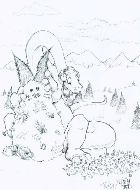 anthro apatosaurus astor car clothing cloud dinosaur diplodocid earmuffs graphite_(artwork) greyscale group larger_anthro larger_male long_neck long_tail macro male monochrome mountain pattern_clothing pattern_scarf pencil_(artwork) plant reptile sauropod scalie scarf size_difference sky smaller_anthro snow snowman solo_focus striped_clothing striped_scarf stripes susandeer tail traditional_media_(artwork) tree vehicle vehicle_destruction