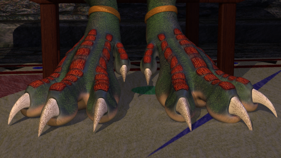 2019 3d_(artwork) 4_toes anklet anthro claws countershade_feet countershading digital_media_(artwork) digitigrade dinosaur feet floor foot_focus front_view green_body green_feet green_scales grey_floor jewelry male multicolored_body multicolored_scales pecs regrin reptile scales scalie shadow sharp_claws soles solo stone_wall tan_body tan_scales tan_soles teeth text theropod toe_claws toe_curl toes two_tone_body two_tone_scales tyrannosaurid tyrannosaurus tyrannosaurus_rex wall_(structure) white_claws wood wuffeet