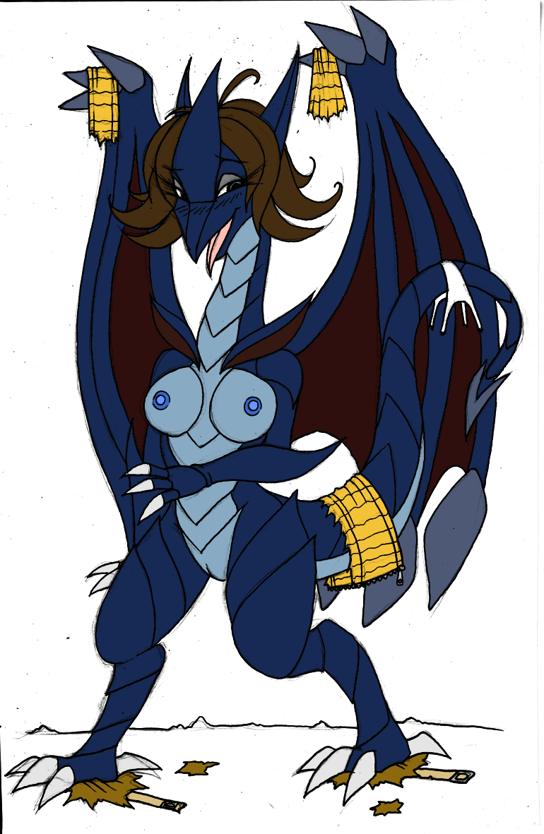4_fingers 4_toes alternate_species anthro aroused aroused_face aroused_smile bahamut barefoot big_breasts blue_body blue_scales blue_wings blush bottomless breasts brown_hair claws clothed clothing dragon dragon_wings dress enjoying erect_nipples feet female final_fantasy final_fantasy_viii fingers footwear genitals green_eyes hair happy horn ivanks long_neck looking_back moan nipples non-mammal_breasts non-mammal_nipples nude open_mouth panties pussy red_wings reptile scales scalie selphie_tilmitt short_dress short_hair simple_background solo spade_tail species_transformation spread_legs spreading square_enix standing straps tail tearing_clothing thick_thighs toe_claws toes tongue tongue_out topless torn_clothing torn_footwear torn_panties torn_underwear transformation underwear white_background white_clothing white_panties white_underwear wings xvarchonvx zipper