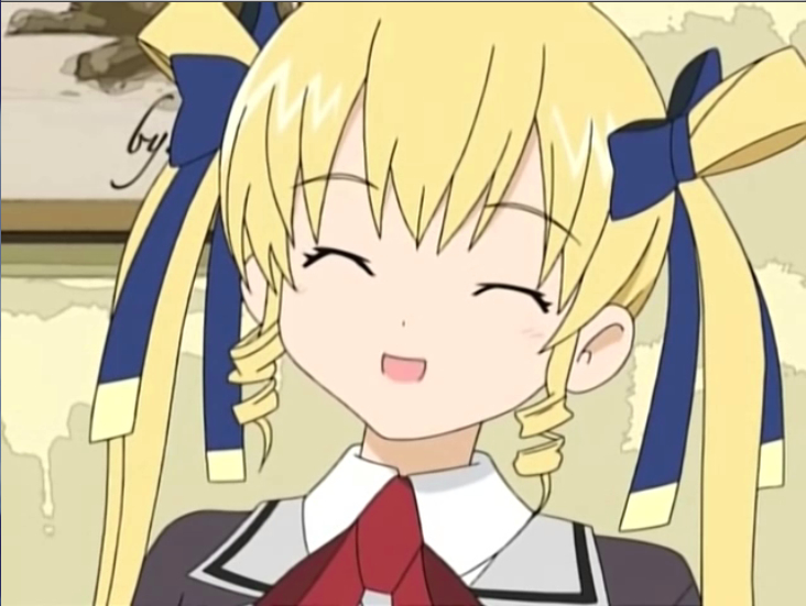 blonde_hair closed_eyes saint_october screencap shirafuji_natsuki solo twintails