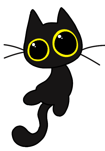 alpha_channel ambiguous_gender armless black_body domestic_cat felid feline felis gooblie_2 mammal silly simple_background solo stubby_legs tail toony transparent_background whiskers yellow_sclera