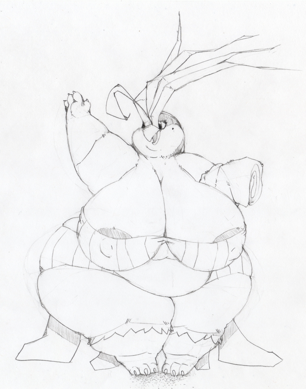 2014 anthro anthrofied areola areola_slip arkveveen_(artist) avian big_breasts bikini breasts brown_areola cleavage clothed clothing dark_areola female generation_1_pokemon hi_res huge_breasts hyper hyper_breasts morbidly_obese morbidly_obese_anthro morbidly_obese_female nintendo nipples non-mammal_breasts obese obese_anthro obese_female overweight overweight_anthro overweight_female pidgeot pokemon pokemon_(species) pokemorph rosa_pyle solo swimwear thick_thighs wide_hips