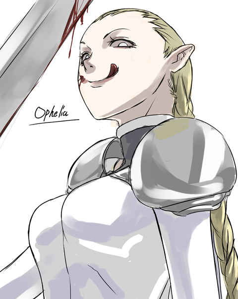 claymore claymore_(sword) ophelia tagme