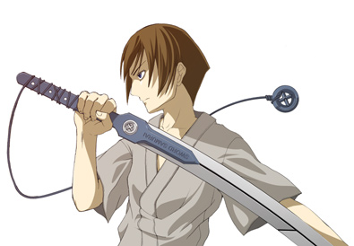 brown_hair busou_renkin hayasaka_shusui lowres sword weapon