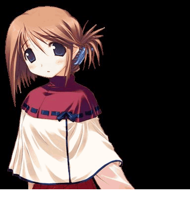 :d amazuyu_tatsuki animated animated_gif asymmetrical_hair bangs black_background blue_eyes blush bow brown_hair clenched_hand covering_mouth embarrassed expressions eyebrows_visible_through_hair flying_sweatdrops folded_ponytail hair_between_eyes hair_ornament hairclip hand_over_own_mouth hand_up happy komaki_manaka long_sleeves looking_at_viewer looking_away looking_down lowres nervous official_art open_mouth parted_lips pleated_skirt poncho raised_eyebrows red_skirt ribbon_trim short_hair sidelocks simple_background skirt smile solo to_heart_2 turtleneck