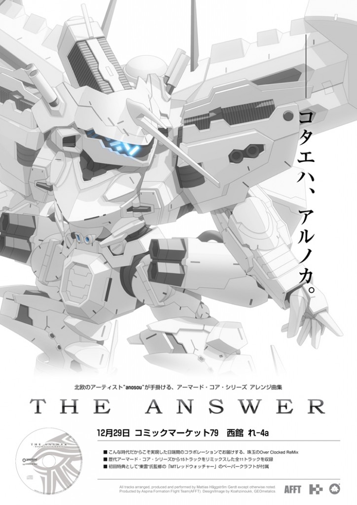 armored_core armored_core:_for_answer aspina_flight_formation_team chibi from_software mecha no_humans super_deformed white_glint
