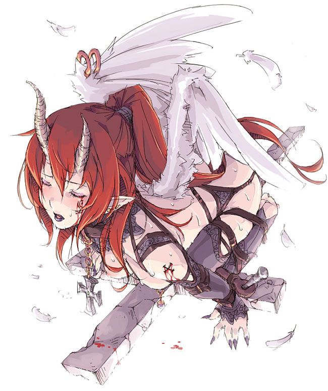 angel_wings cross demon_girl wings