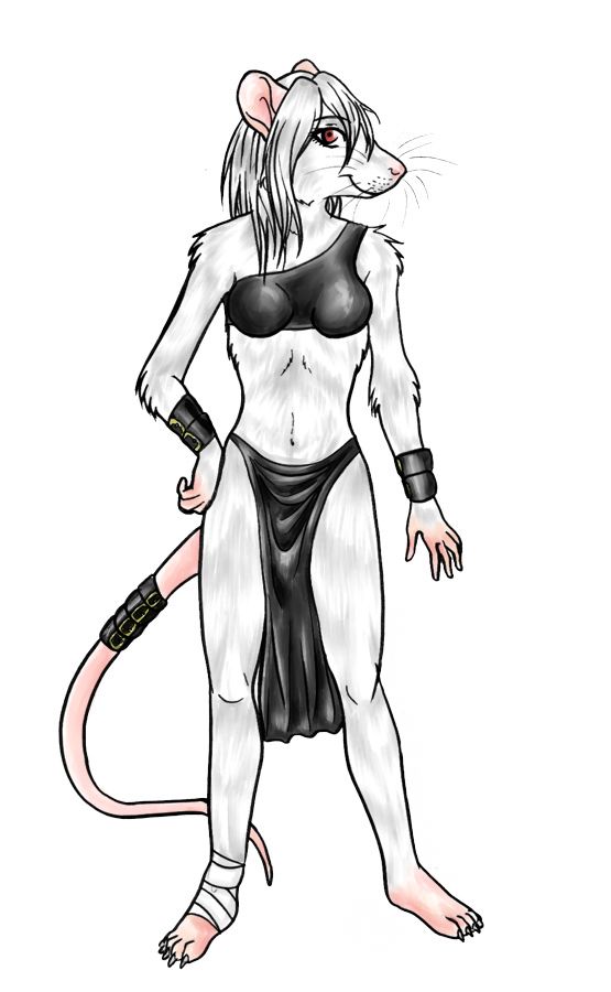 female metsuki_sumi rat rodent solo wingedwolf