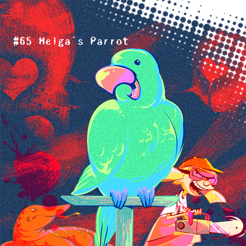 bird helga_g_pataki hey_arnold! kinako_(moment) lowres nickelodeon parrot solo