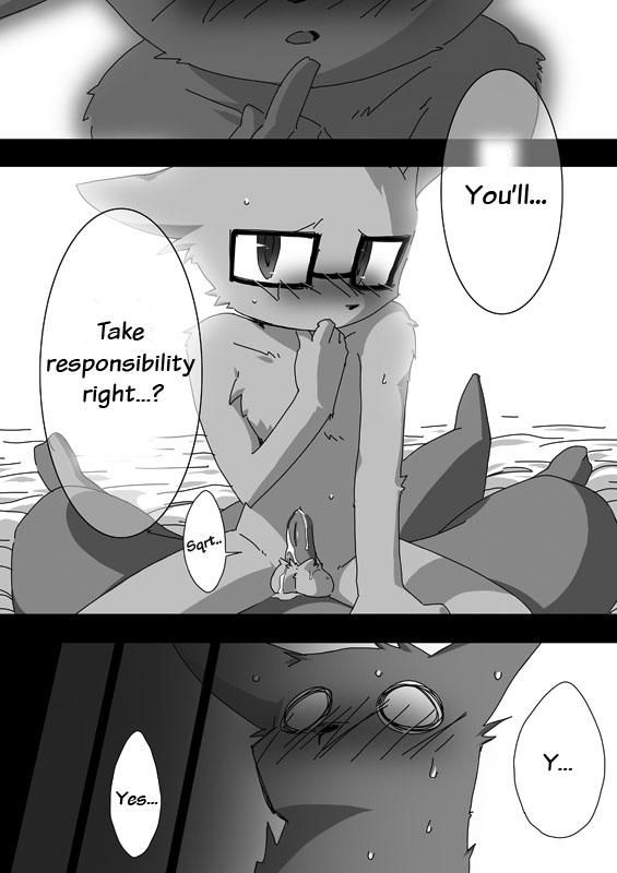 comic daihatsu deer english_text eyewear gay glasses greyscale hard_translated kakukaku kangaroo kensan male mammal marsupial monochrome nissan nottesan penis rule_34 shikajika text the_very_definition_of_a_tragedy