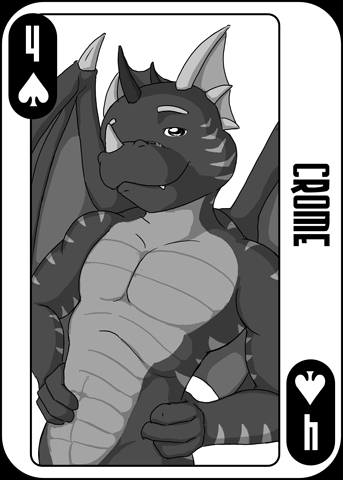 card crome dragon male scalie solo unknown_artist wings