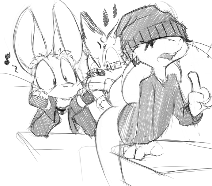 0r0 0r0ch1 angry bruce campy desk fgsfds furthia-high glasses lagomorph male rabbit ♪