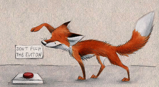 button canine don't_push_the_button fox male sign skia solo tail
