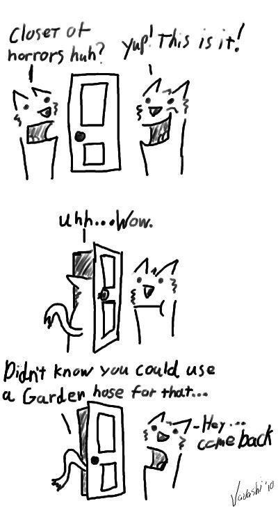 closet_of_horrors comic feline humour vavashi