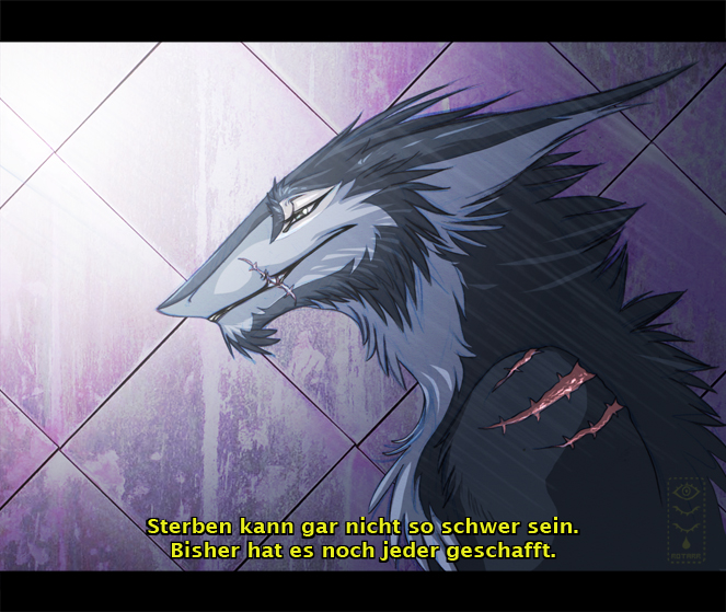 bust german_text male rotarr scar sergal solo translated wounded