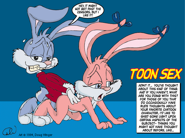1994 babs_bunny buster_bunny classic doggy_position doug_winger female lagomorph male penetration rabbit rule_34 straight sweat tiny_toon_adventures tiny_toons ttbs vintage warner_brothers
