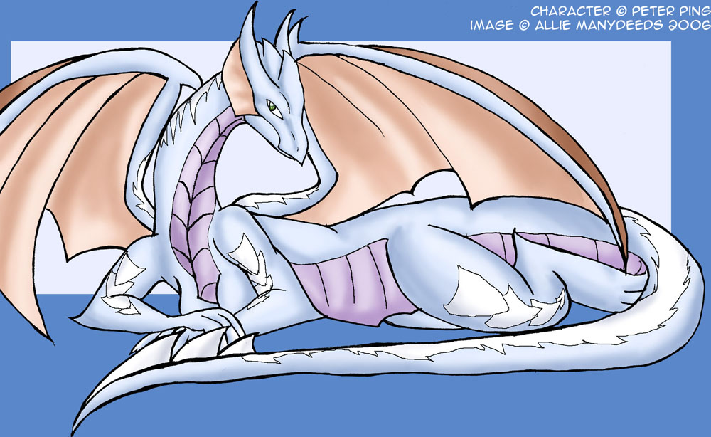 breasts dragon female scalie solo wings zinacat