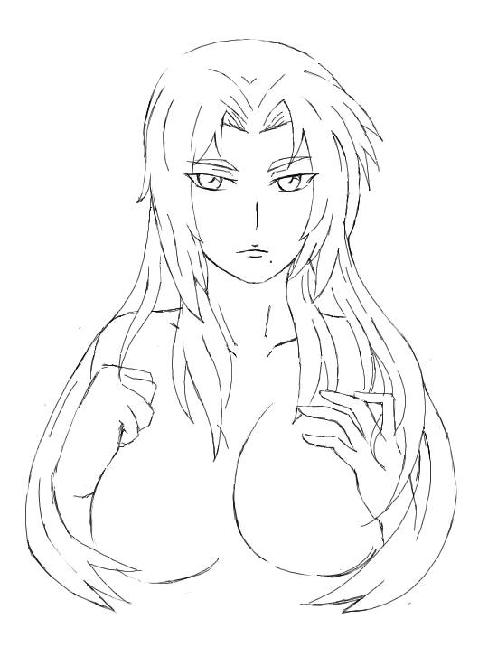 breasts ingrid_(taimanin_asagi) large_breasts long_hair makai_kishi_ingrid mole taimanin_murasaki