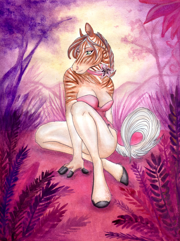corset female jungle melissa_o'brien pink quagga solo