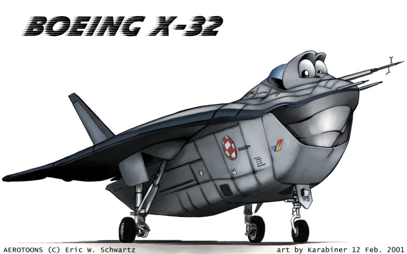 2001 aircraft boeing_x-32 karabiner solo
