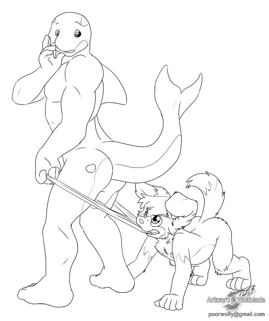 anthro anthrofied assisted_exposure black_and_white border_collie canine cetacean coppertone cub dog gay male mammal marine monochrome nude orca parody roni roni_collins swimsuit undressing whale wolfblade young