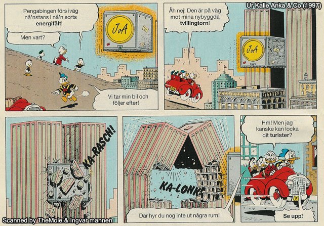 city cityscape comic disney duck_tales money_bin swedish swedish_text translated unknown_artist