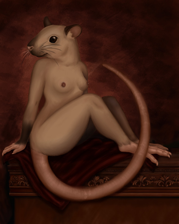 breasts female missrat mouse nude rodent solo